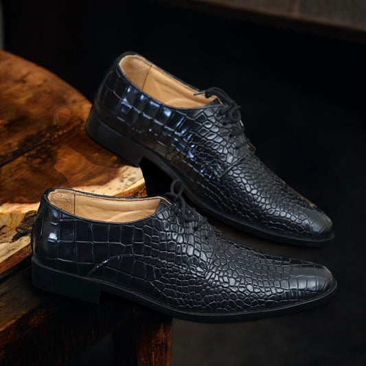 Luxury Brogue Wingtip Leather Shoes
