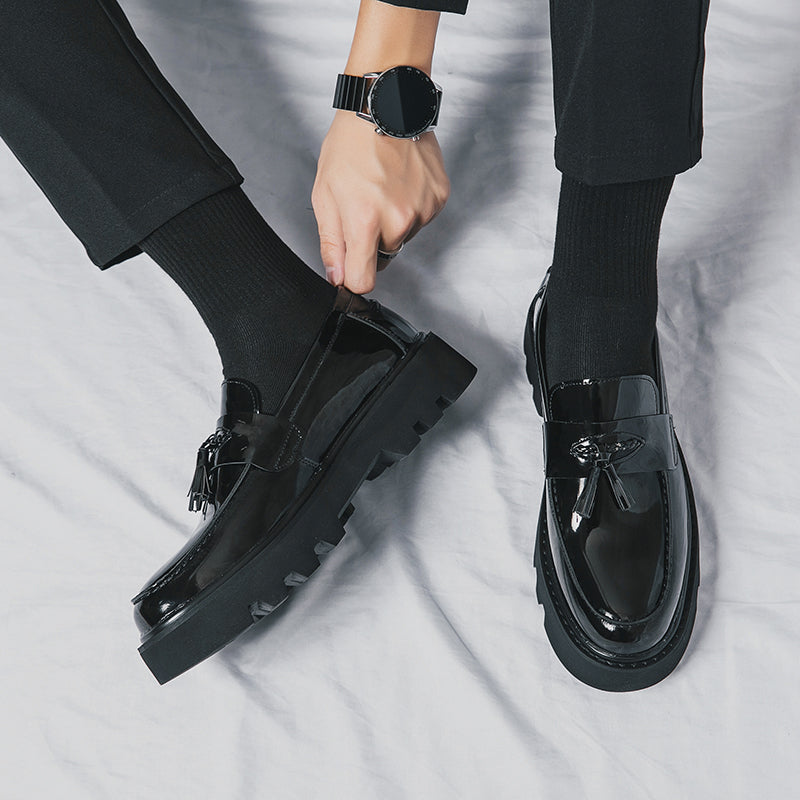 Men’s Formal Black Leather Loafers
