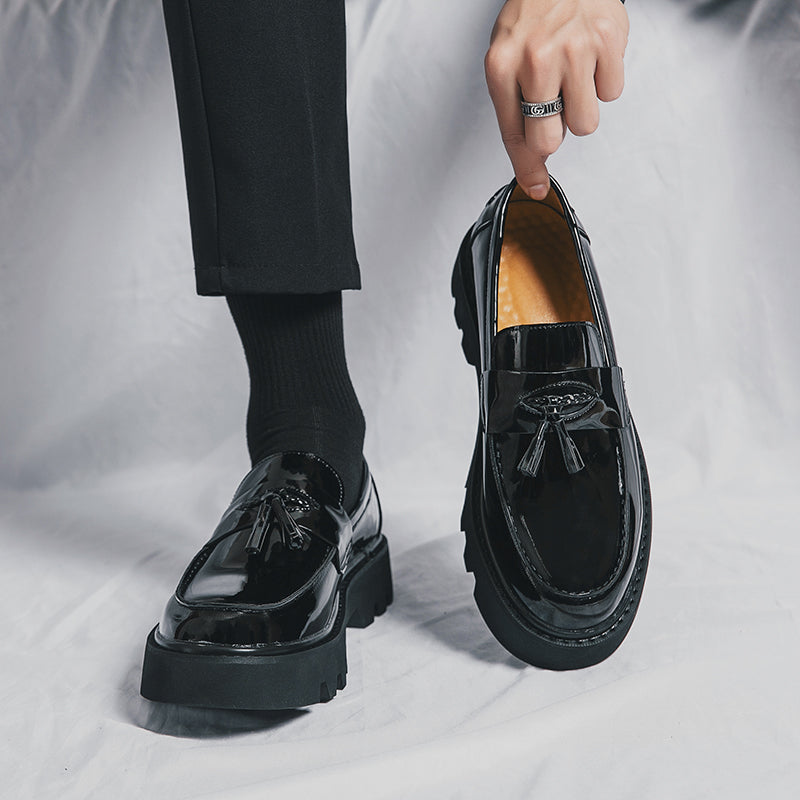 Men’s Formal Black Leather Loafers