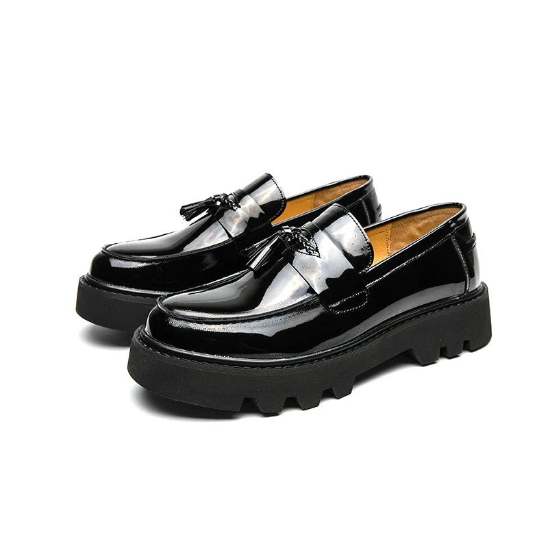 Men’s Formal Black Leather Loafers